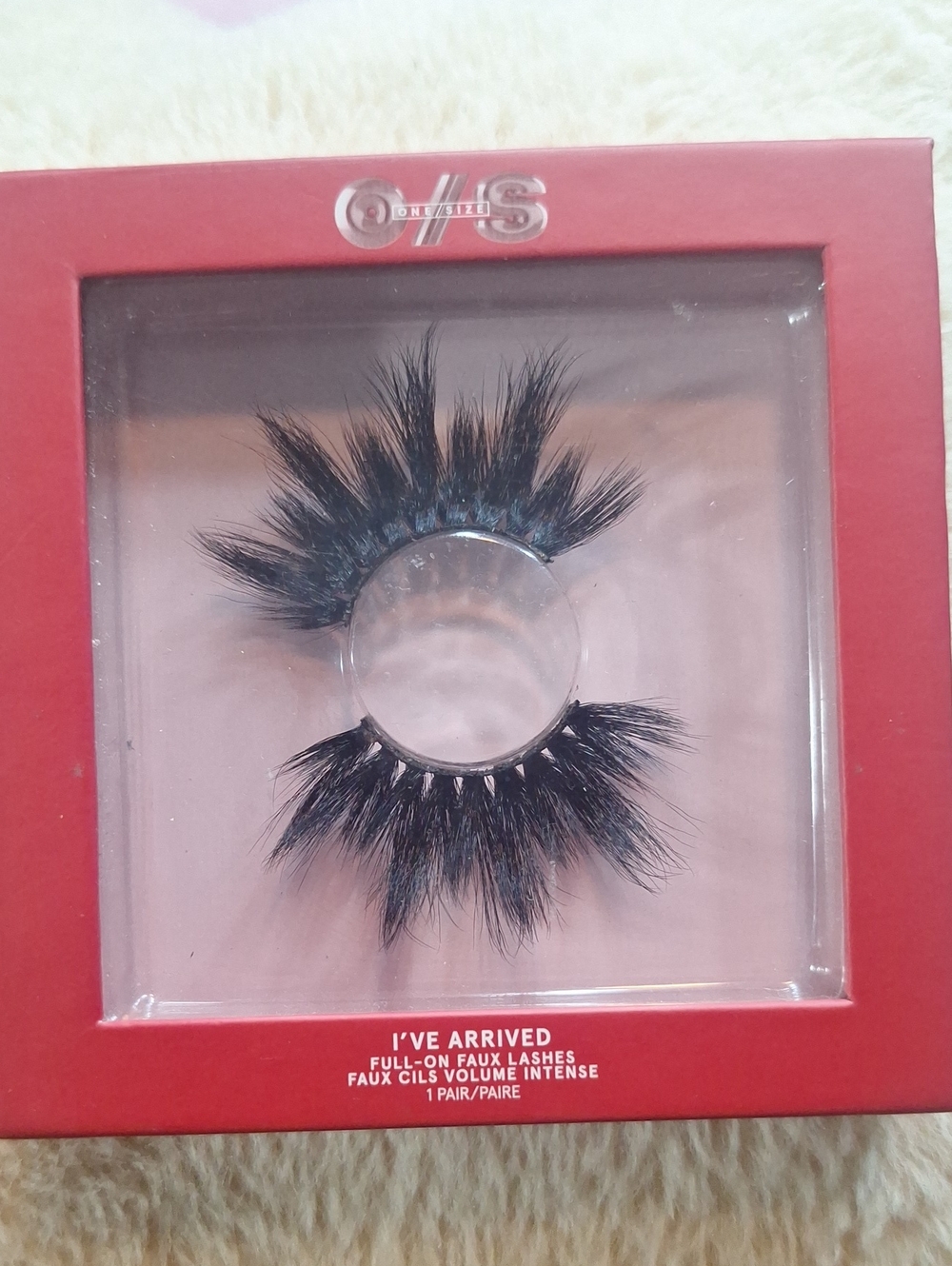 O/S Patrick Star! Dramatic Black Faux Mink Lashes - Full Volume. NVR USED!!